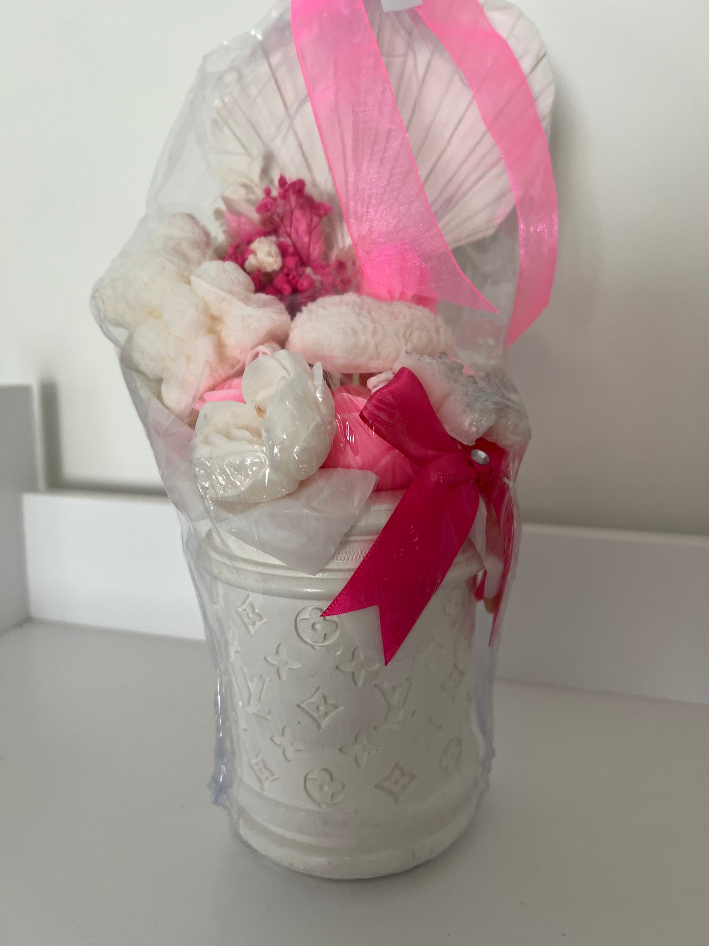 Handbag Vase Candle Bouquet