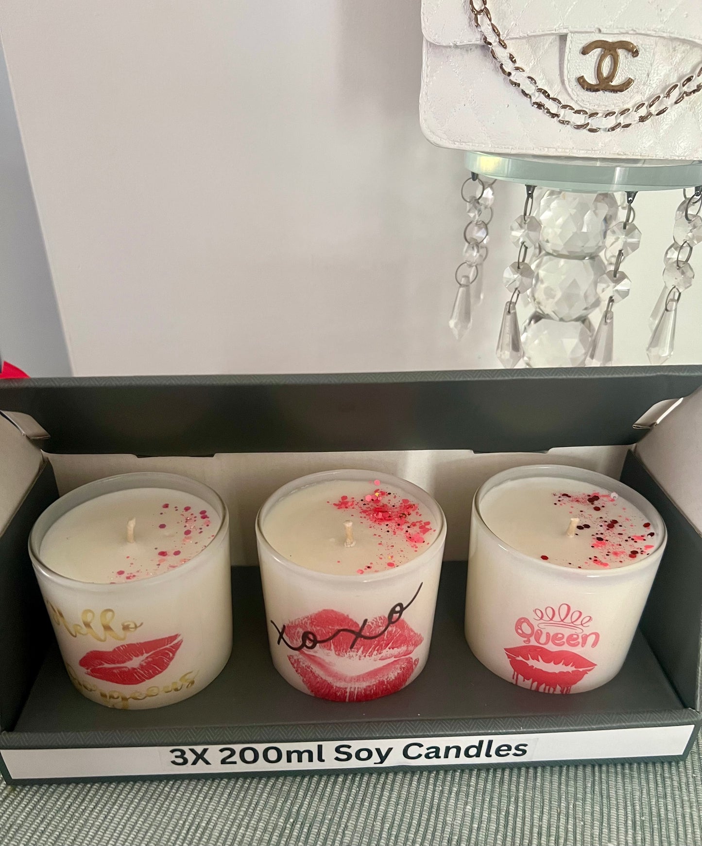 Designer Candle trio set
