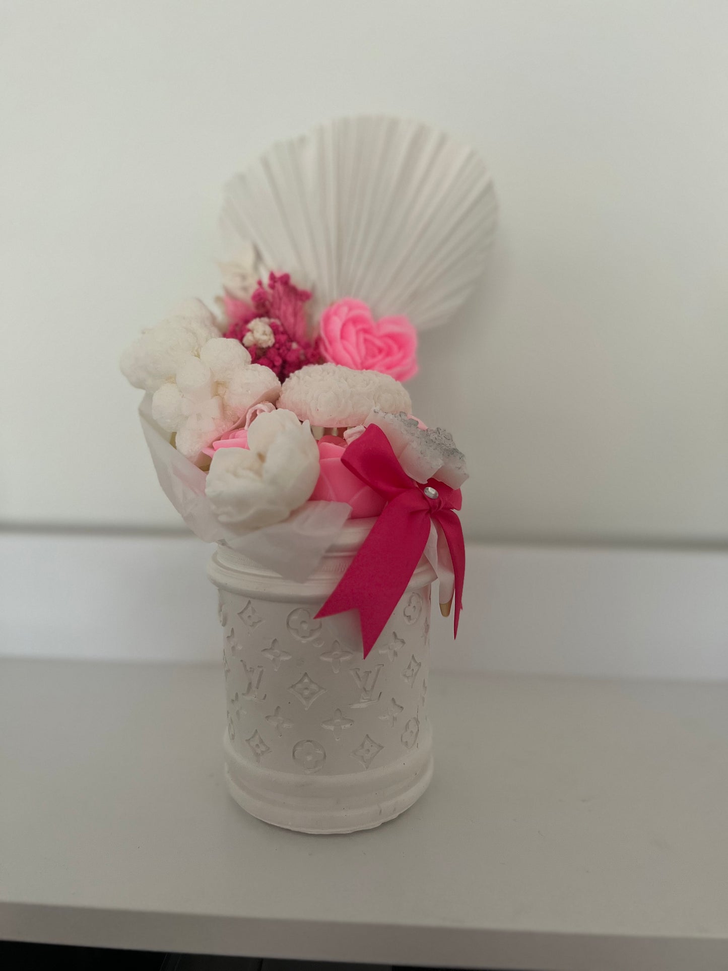 Handbag Vase Candle Bouquet