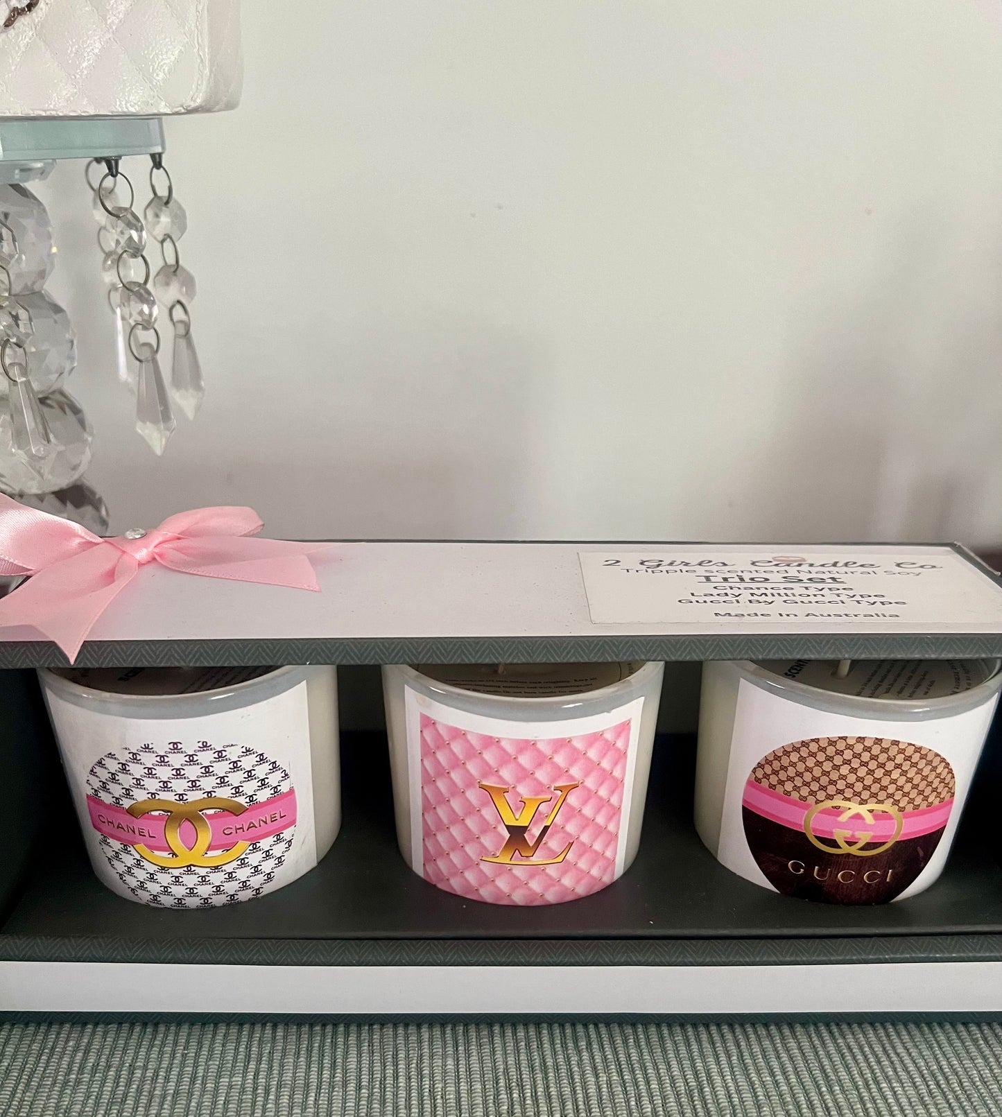 Designer Candle trio set