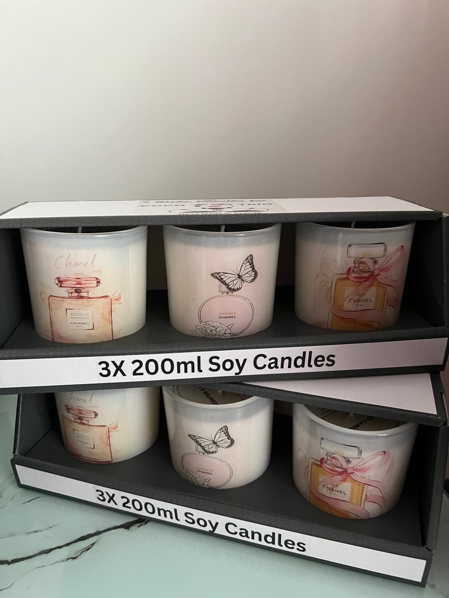 Designer Candle trio set