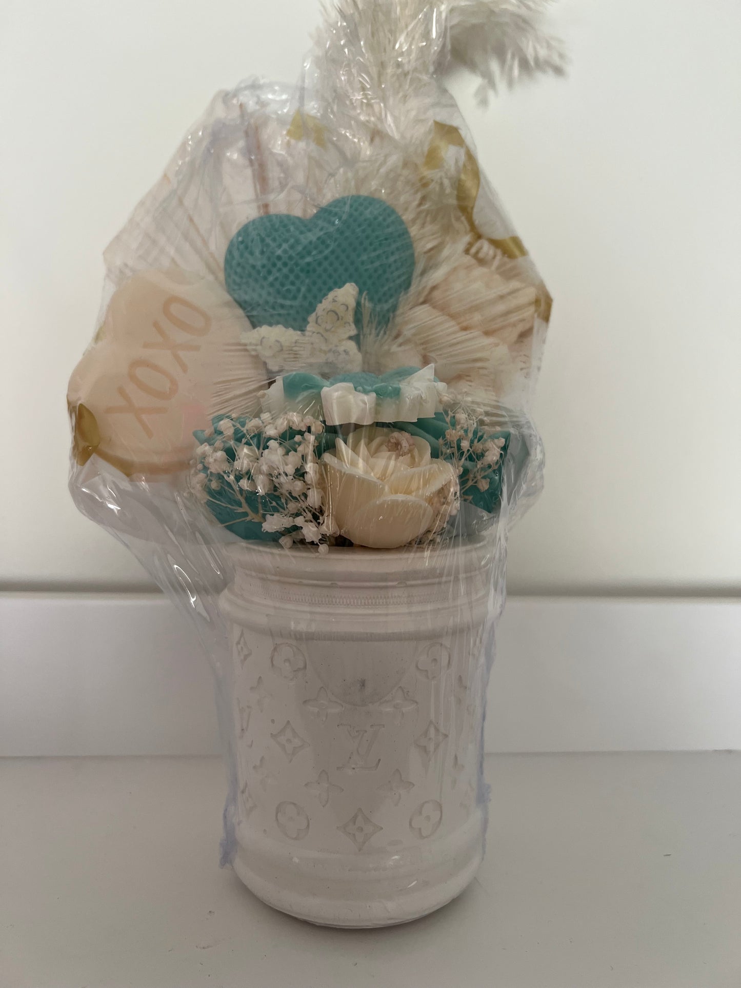 Handbag Vase Candle Bouquet