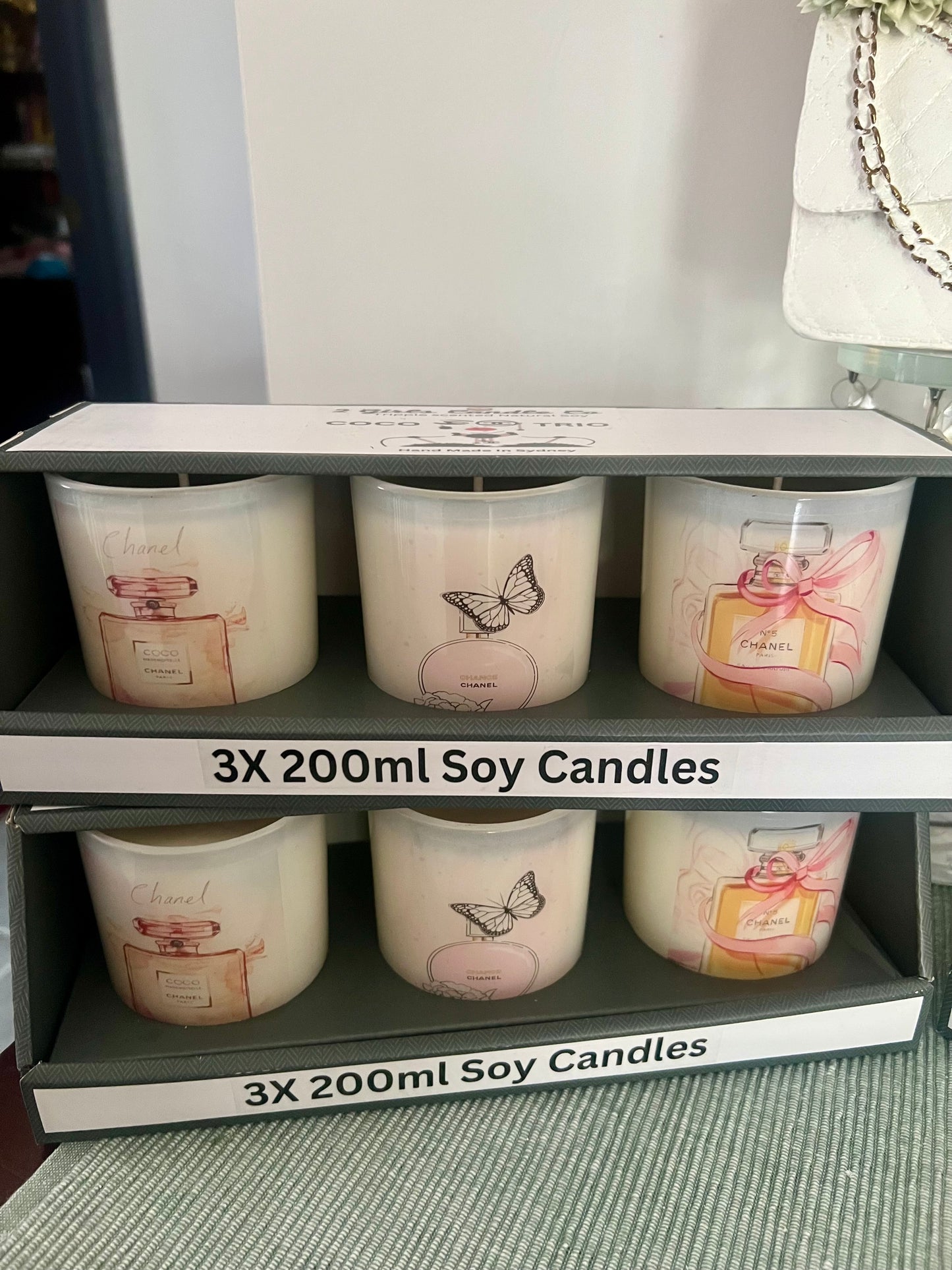 Designer Candle trio set