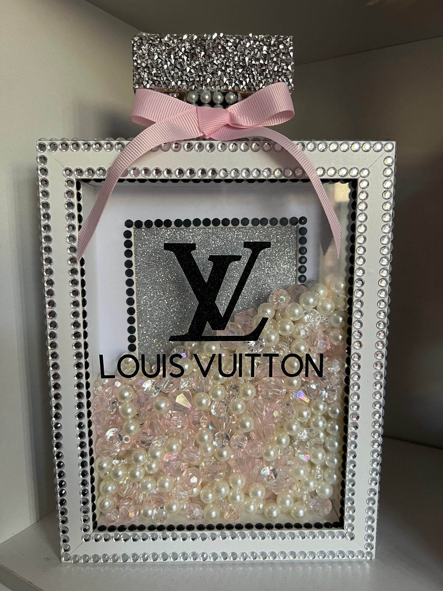 Designer inspired frames with crystals beads & pearls CC, L, GG, YSL, CD