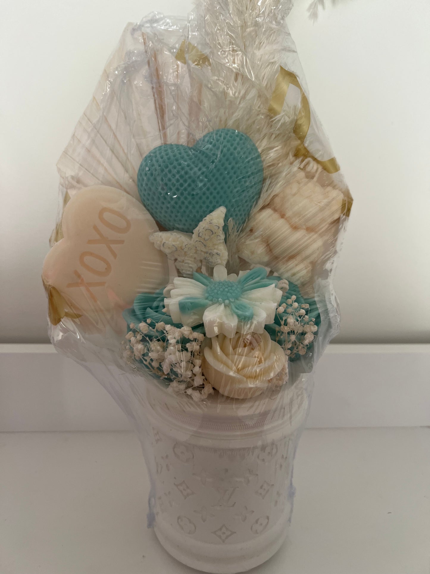 Handbag Vase Candle Bouquet