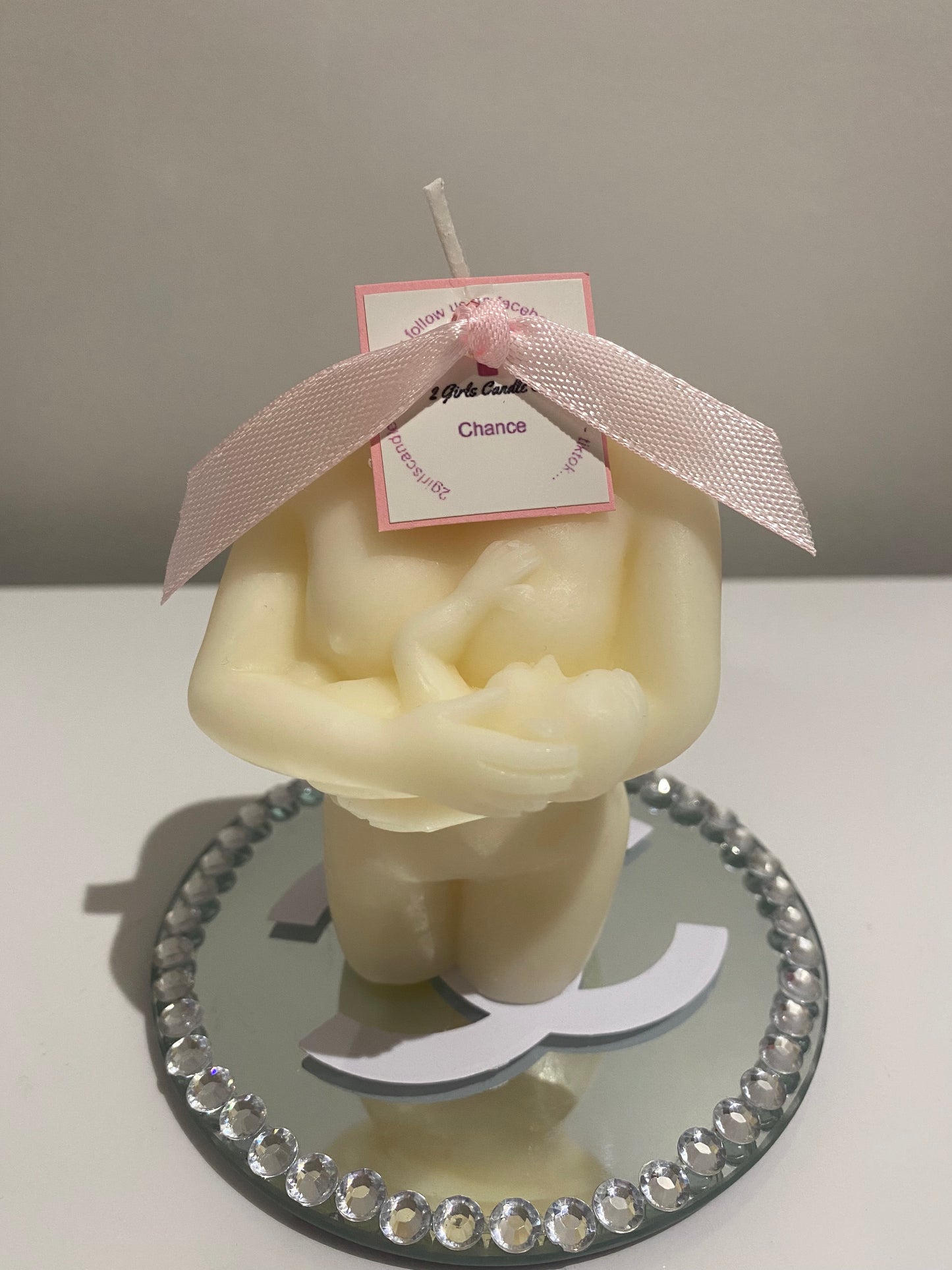 Mummy with Baby In Tummy Or Baby In Arms Available In Natural Or Tan Choose Scent
