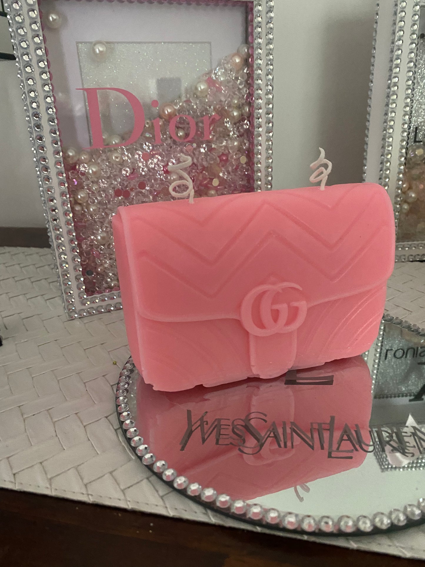 Handbag Candle L CC GG Designer Candle