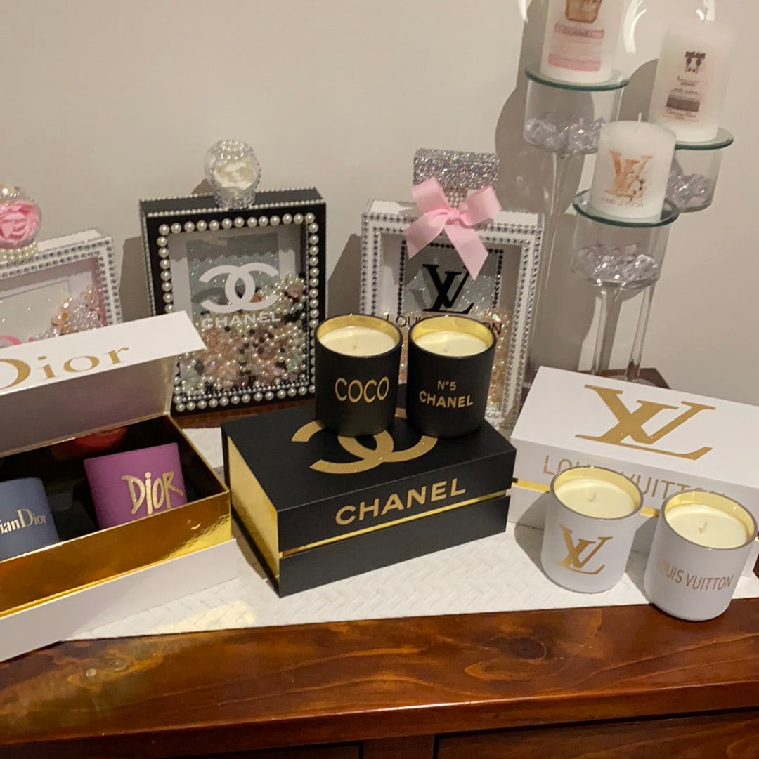 LV Inspired Candle Set – Slay Addictz