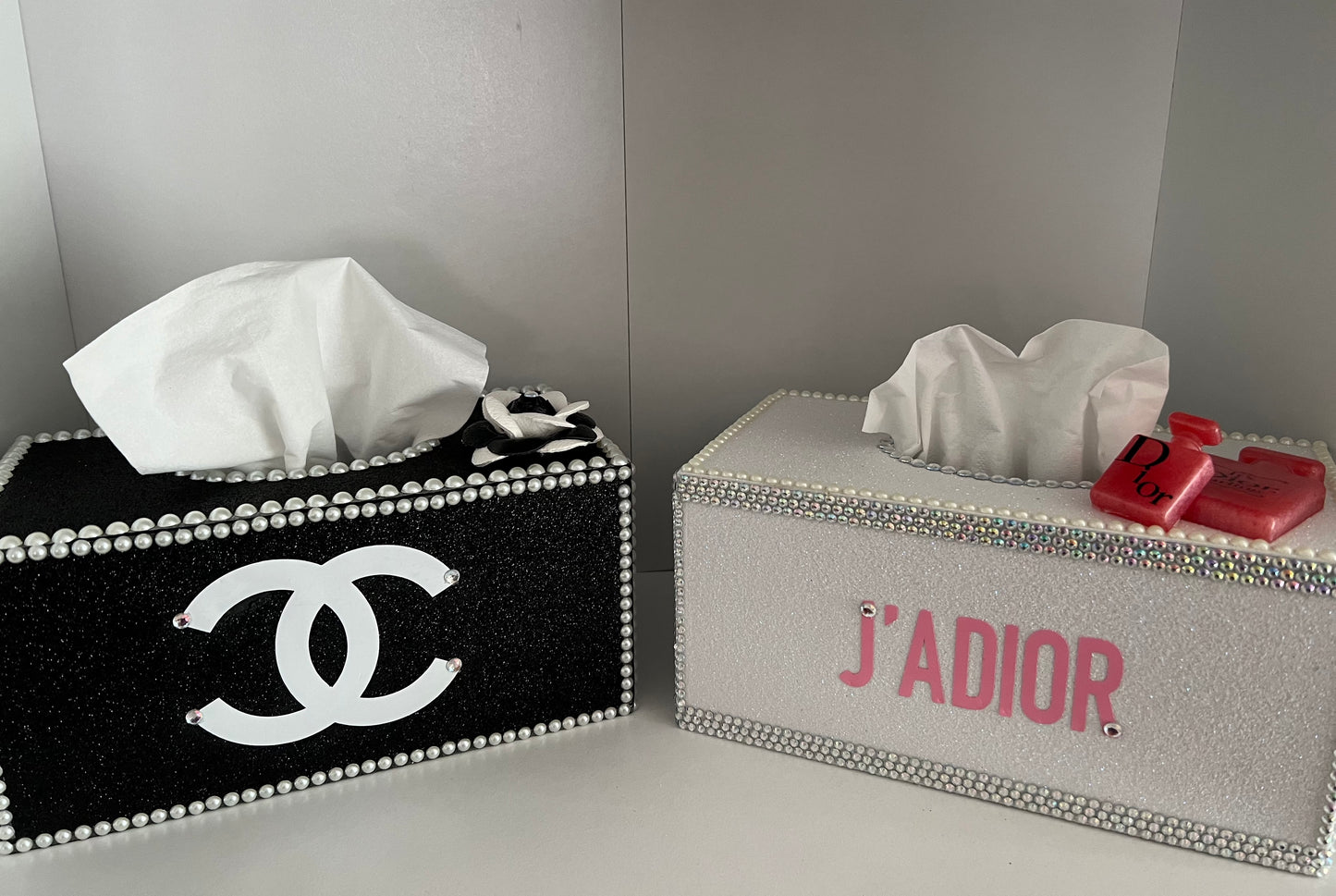 Boujee Tissue Box designer inspired