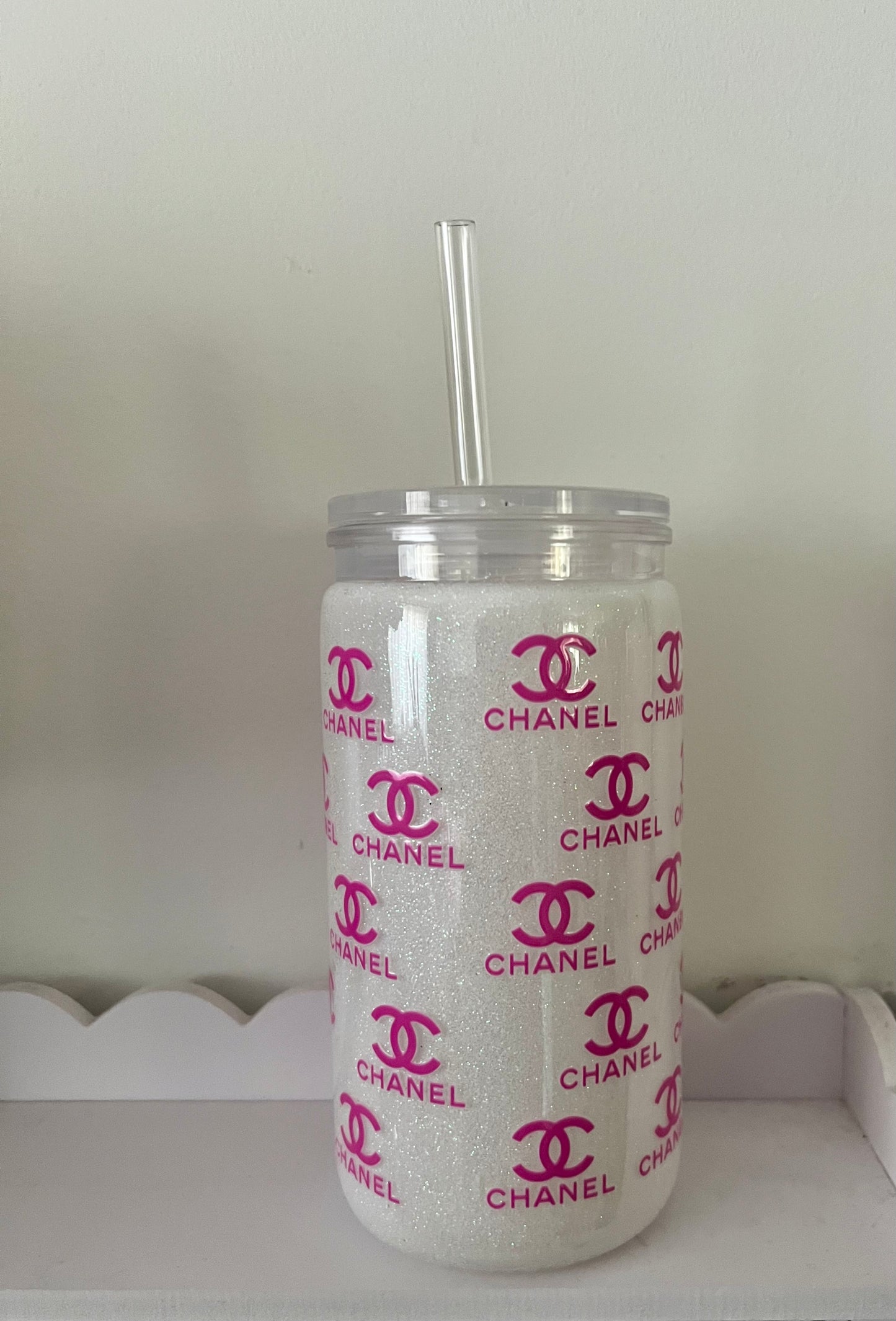 Hot & Cold tumbler double wall glitter 16oz