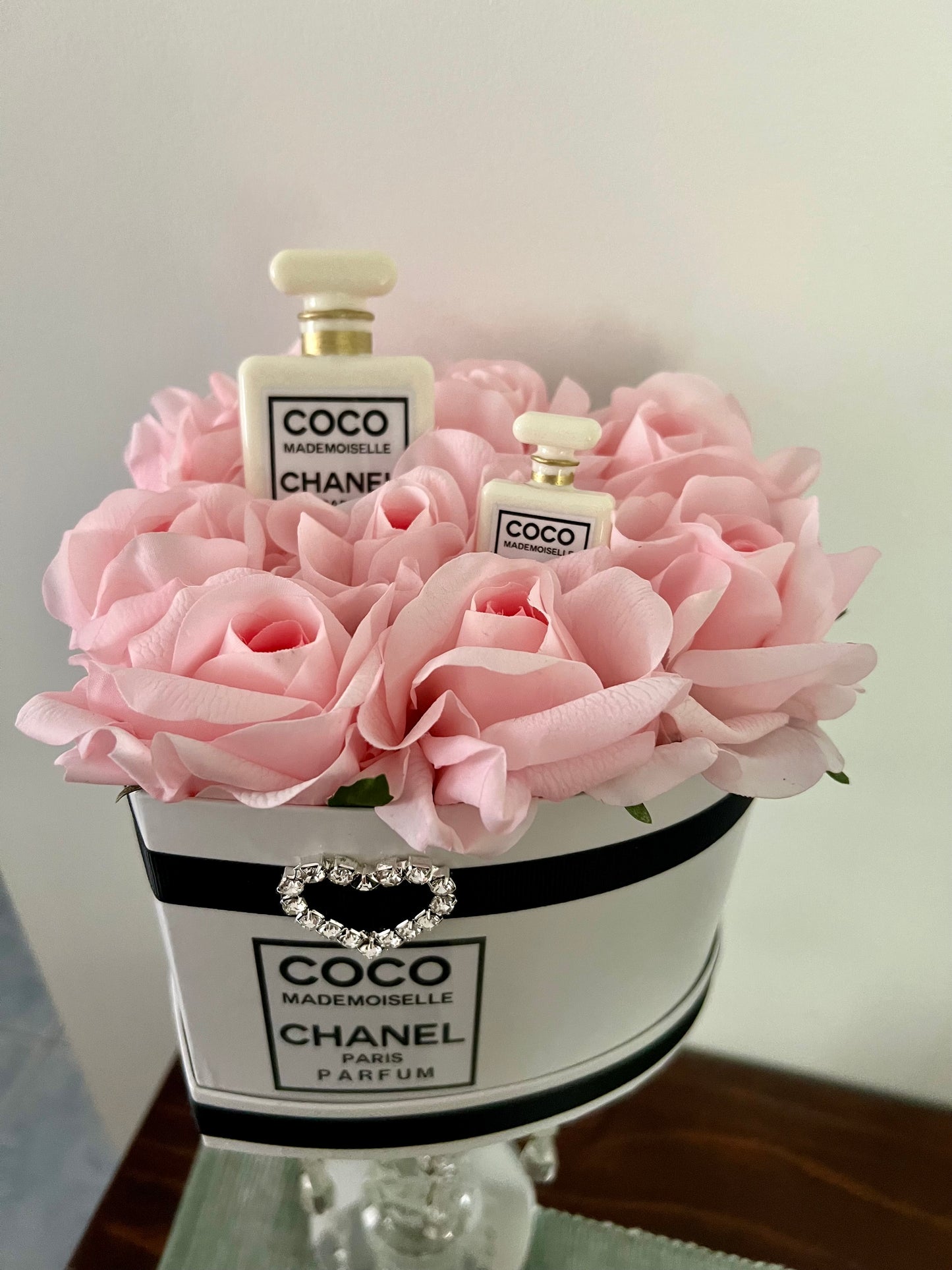 Heart box bouquets