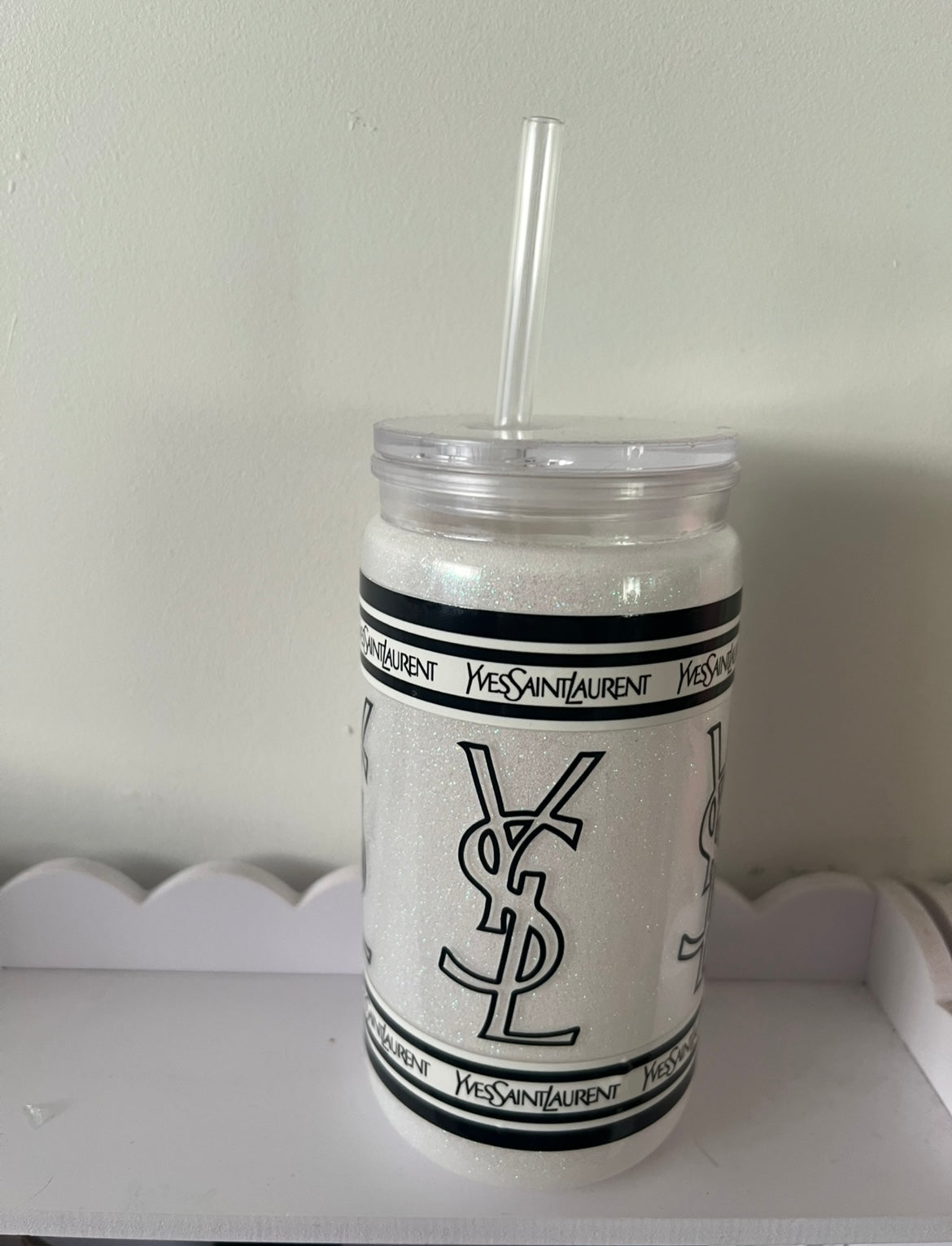 Hot & Cold tumbler double wall glitter 16oz