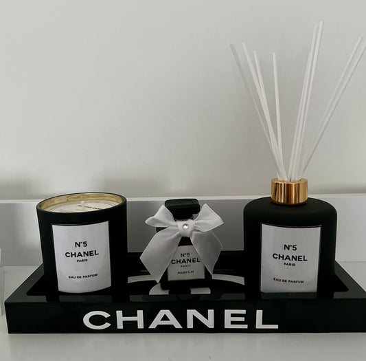 Deluxe candle & reeds with long tray