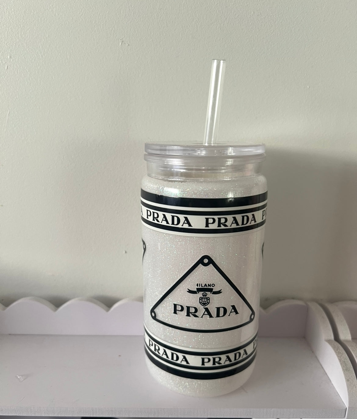 Hot & Cold tumbler double wall glitter 16oz