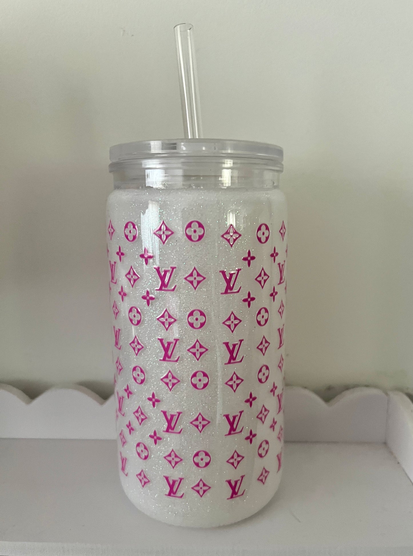 Hot & Cold tumbler double wall glitter 16oz