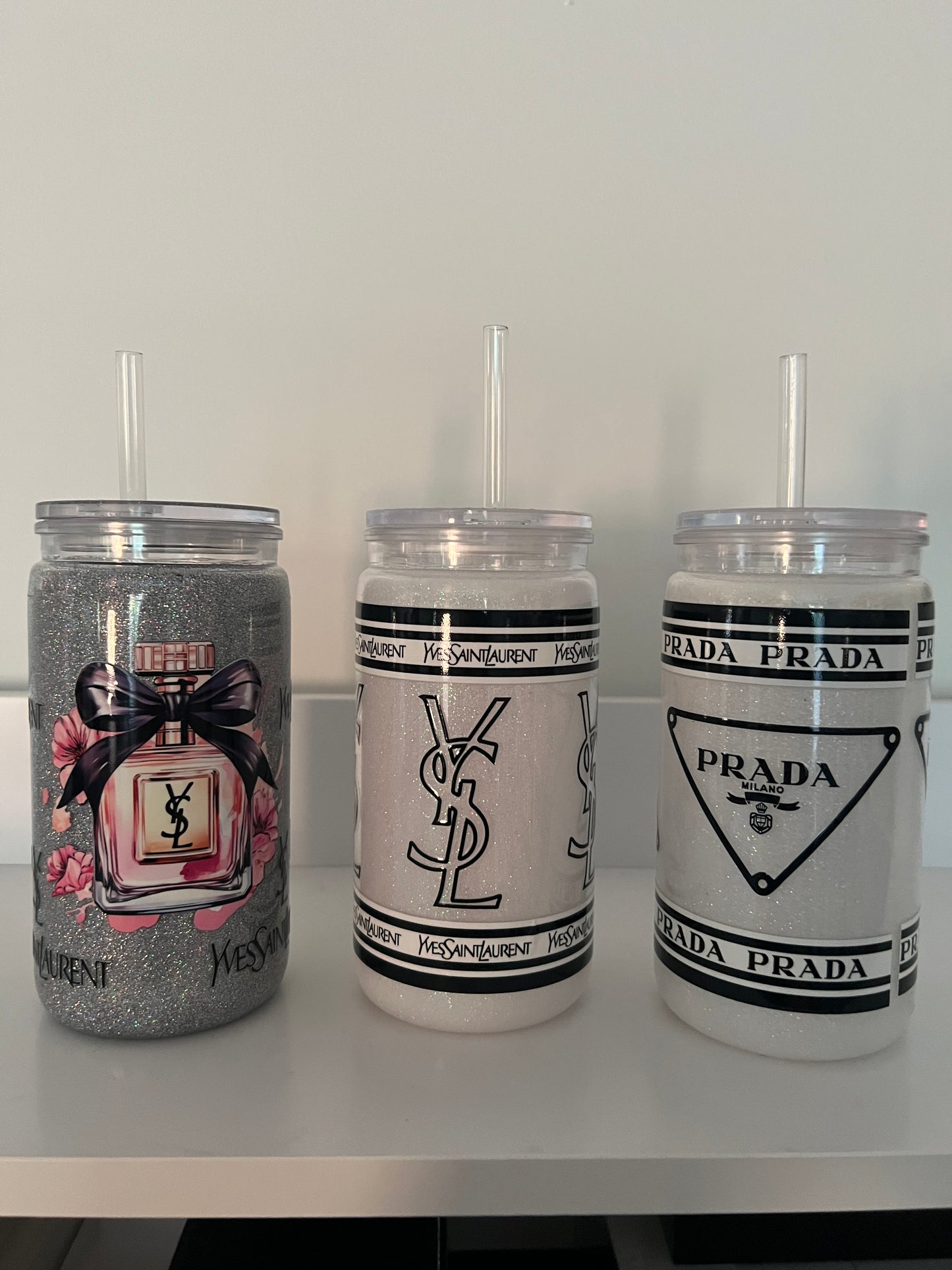 Hot & Cold tumbler double wall glitter 16oz