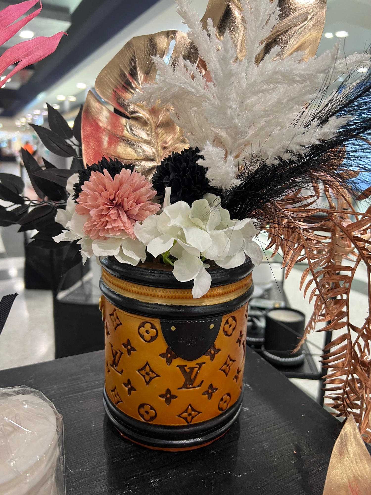 Handbag Vase With Flowers Large size LV Style