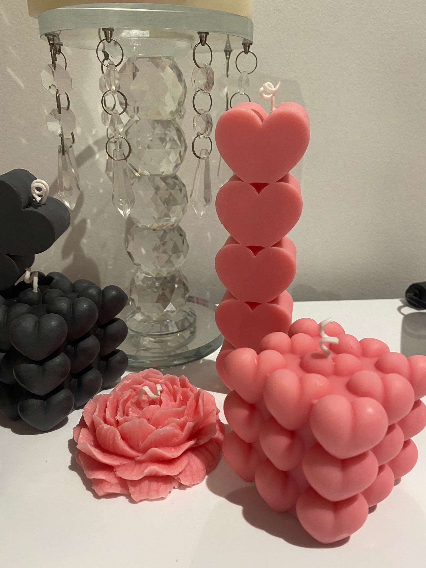 Sweetheart candle set