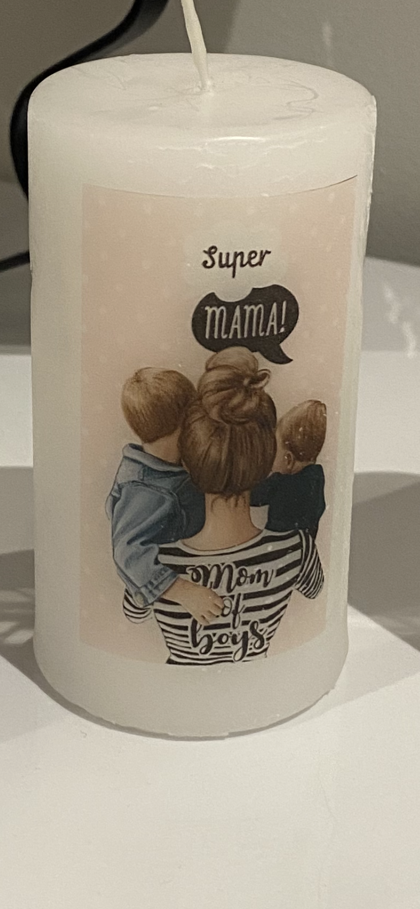 All Our Mothers Day Printed Candles  3 sizes available