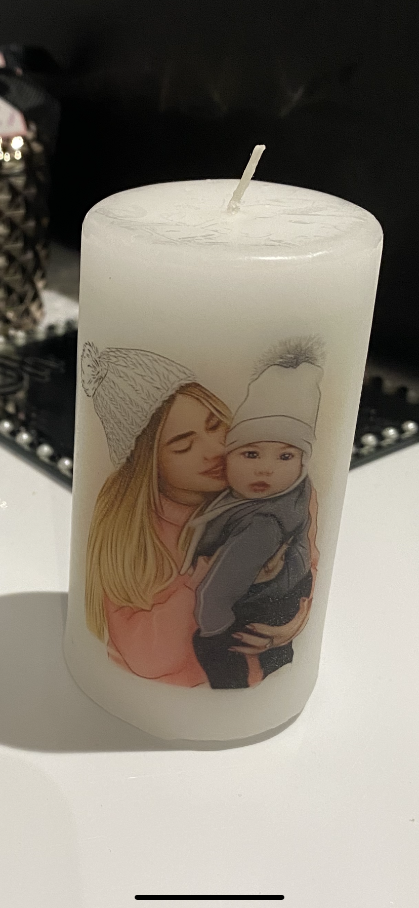 All Our Mothers Day Printed Candles  3 sizes available