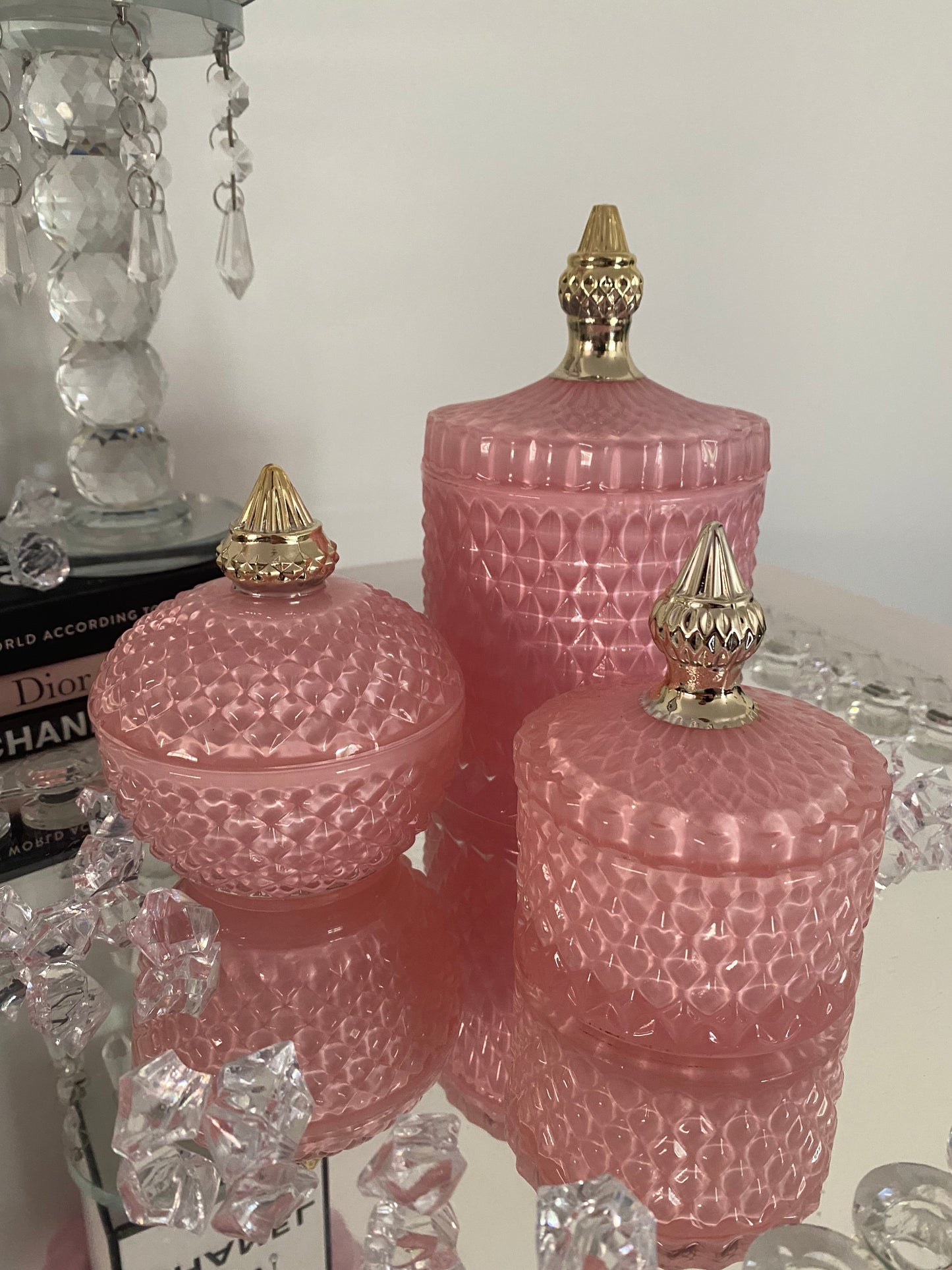 Diana Royalty Baby Pink Trio Set