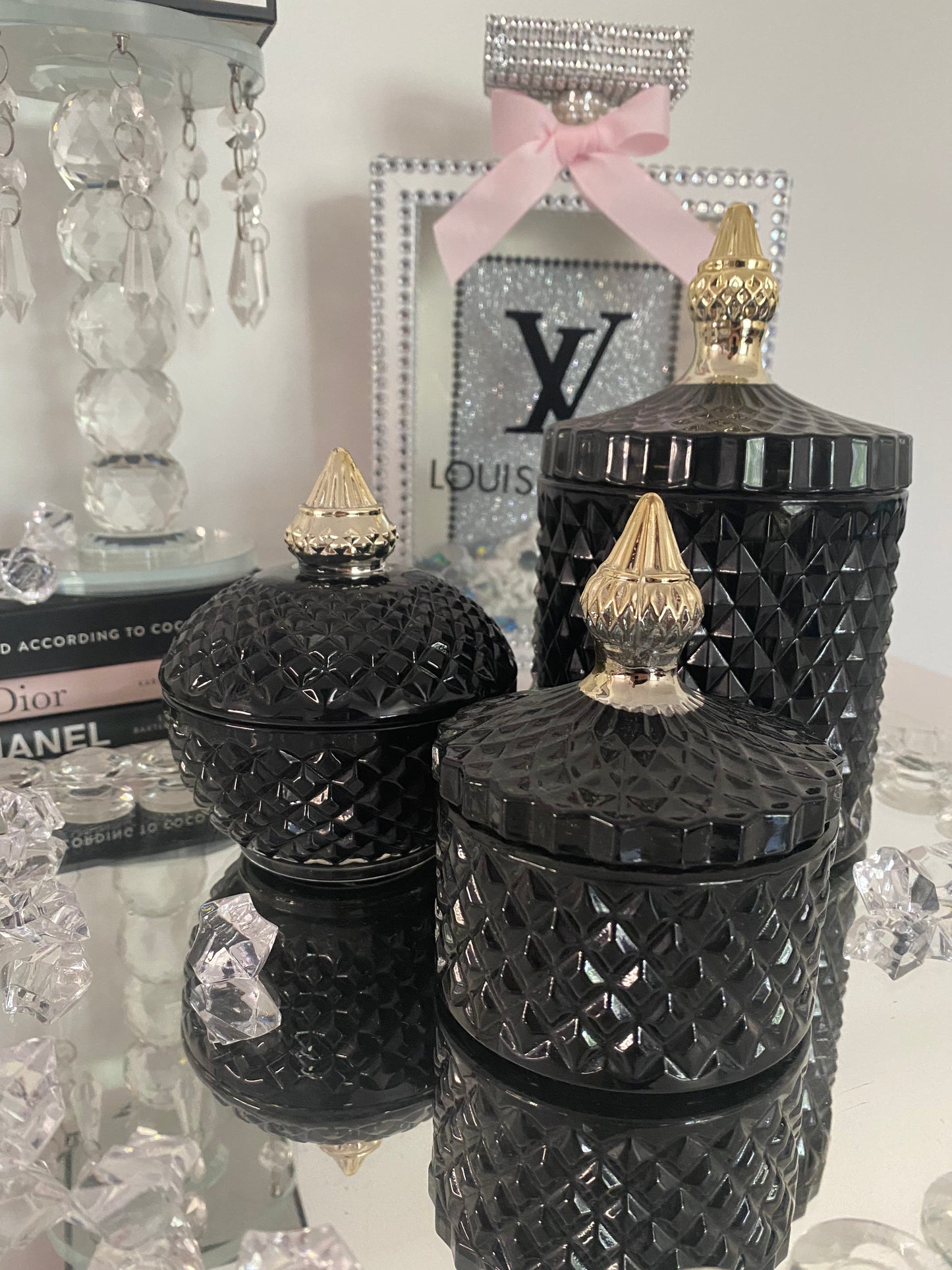 Diana Royalty Black Trio Set