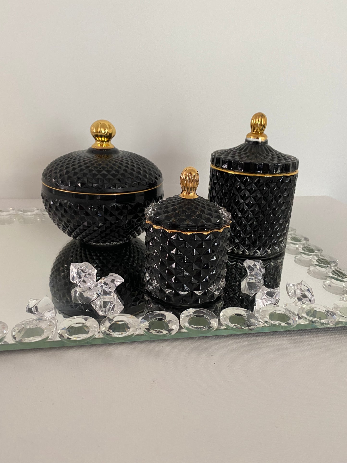 Elegance Geo Range Black & Gold buy as a set & save