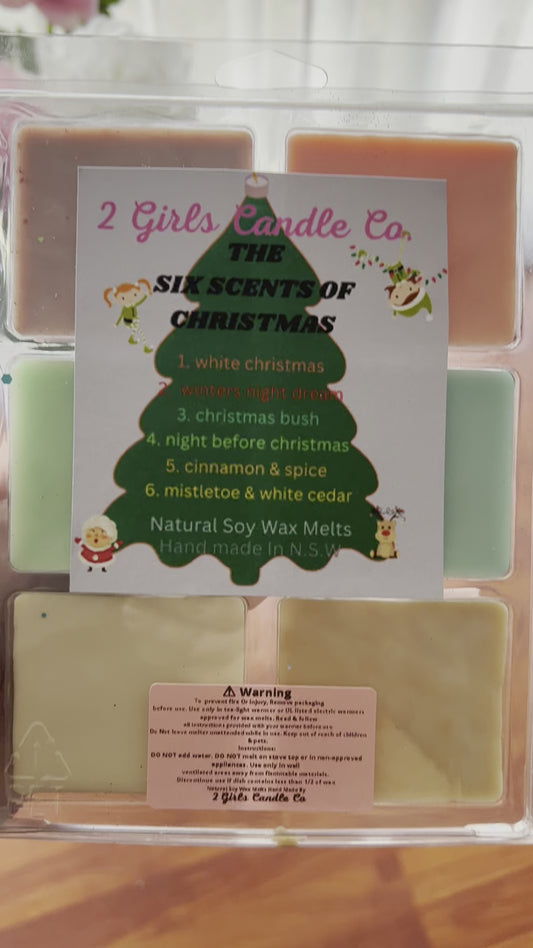 The Six Scents Of Christmas Melts