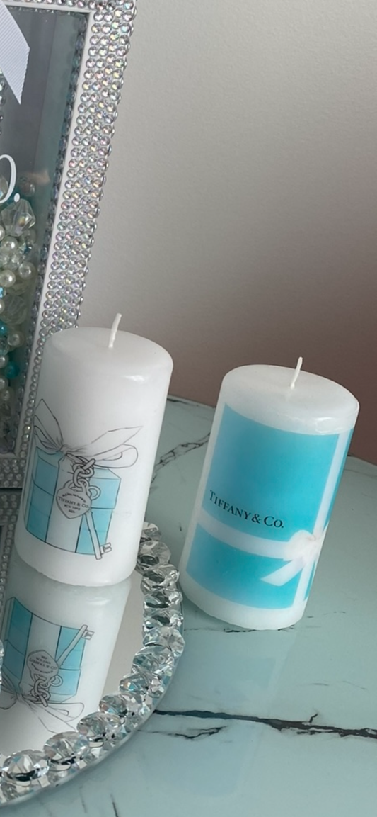 Tiffany duo small candle set