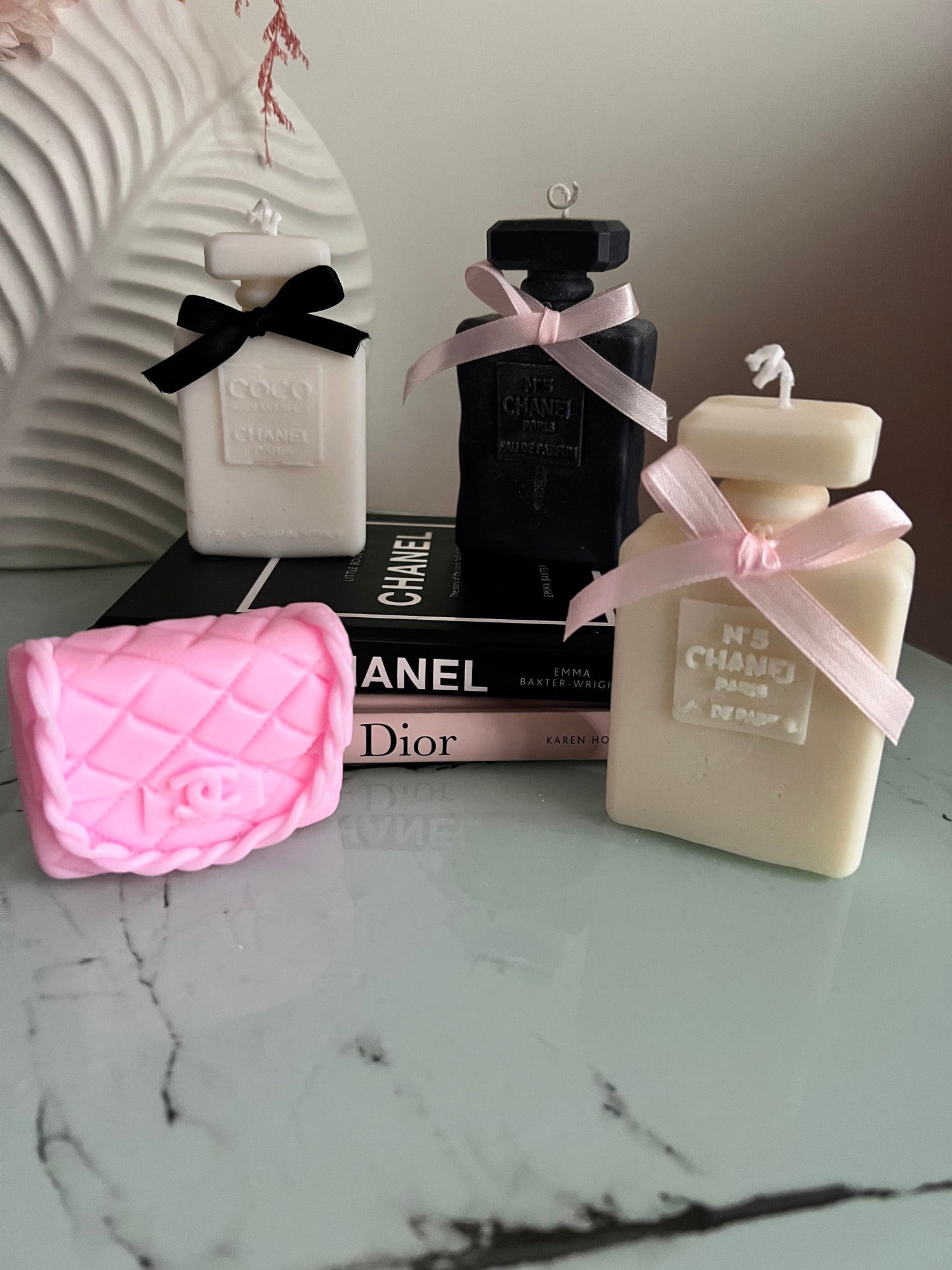 Luxury designer perfume bottle candle – 2girlscandleco