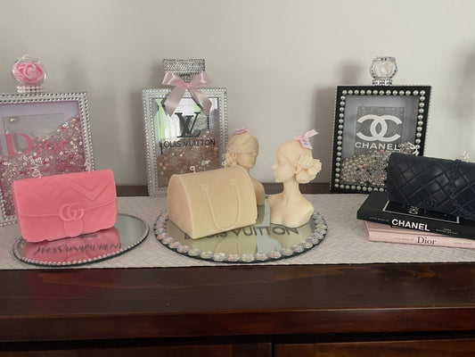Handbag Candle  L CC GG Designer Candle